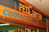 Petcenter - neonová reklama, Praha