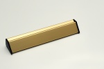 Stolní jmenovka ACS31plain zlatý elox 180mm