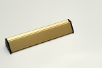 Stolní jmenovka ACS31plain zlatý elox 170mm
