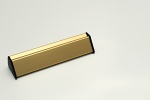 Stolní jmenovka ACS31plain zlatý elox 150mm