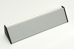 Stolní jmenovka ACS62plain stříbrný elox 250mm