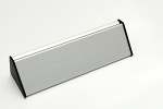 Stolní jmenovka ACS62plain stříbrný elox 200mm