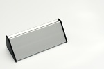 Stolní jmenovka ACS62plain stříbrný elox 150mm