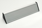 Stolní jmenovka ACS62Slide stříbrný elox 250mm
