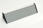 Stolní jmenovka ACS62Slide stříbrný elox 210mm