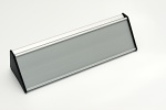 Stolní jmenovka ACS62Slide stříbrný elox 200mm