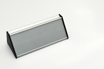 Stolní jmenovka ACS62Slide stříbrný elox 150mm