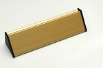 Stolní jmenovka ACS62plain zlatý elox 210mm