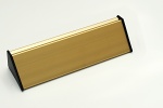 Stolní jmenovka ACS62plain zlatý elox 200mm
