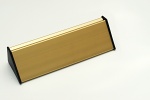 Stolní jmenovka ACS62plain zlatý elox 180mm