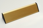 Stolní jmenovka ACS62Slide zlatý elox 250mm
