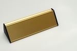 Stolní jmenovka ACS62Slide zlatý elox 180mm