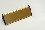 Stolní jmenovka ACS62Slide zlatý elox 170mm